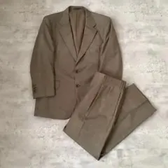 90s Burberry's バーバリー セットアップ ダブル 金ボタン グレー