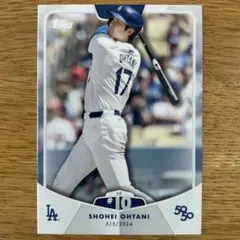 【HR#10大谷翔平 50/50】Shohei Ohtani 2024Topps