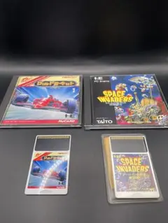 PCエンジン スペースインベーダー　ワールドサーキット