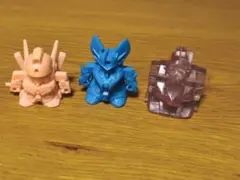 ガン消し SDガンダム クリアカラー　まとめ売り