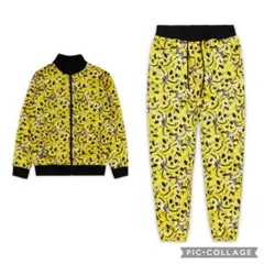 セットアップ　スウェット　上下セット　ポップ　日本未発売　派手　XLサイズ