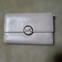 良品‼️Michael Kors シルバーグレー 長財布