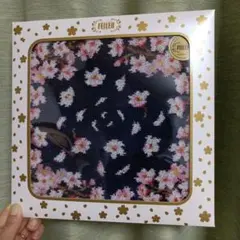 【新品未開封】FEILER フェイラー 　SAKURA ハンカチ ネイビー 桜