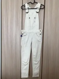 Lee ホワイト サロペット