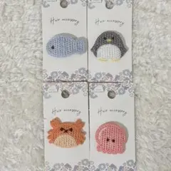 【入手困難】Seria　セリア　ベビーコームピン　ヘアアクセサリー　海の生き物