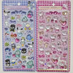 サンリオ　第二弾　ボンボンドロップシール はぴだんぶい　ピンクキティ　正規品