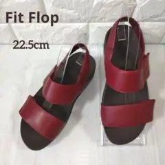 美品✨FitFlop Mina✨レザーバックストラップサンダル/軽量/上品レザー