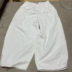 白バギーデニム