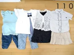 １１０★夏物まとめ売り★女の子用セット★人気ブランドのセットです♪