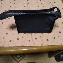 アニエスb 黒 ナイロンポーチ
