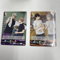 影山菅原 白布瀬見プロモ　ハイキュー!! バボカ!! BREAK　各1枚