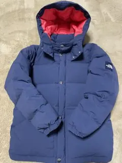 ノースフェイス ダウン　キャンプシエラ　ショート キッズ 140 ネイビー