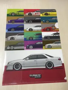 tarmac works クリアファイル vertex 限定 文房具 ミニカー柄