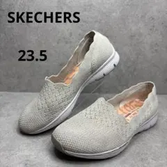 未使用級！SKECHERS ワイドフィット　クール　メッシュ　スリッポン