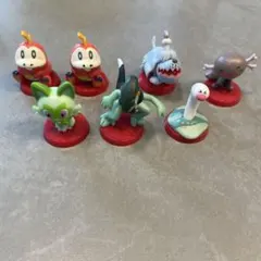 ポケモン チョコエッグ　ミニフィギア　7体セット