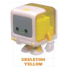 レトロPCボーイ　スケルトンイエロー
