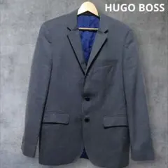 【美品】HUGO BOSS テーラードジャケット 38R　48　ウール100％