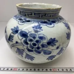 瀬戸焼 古瀬戸 花草文 植木鉢 蘭鉢 - メルカリ