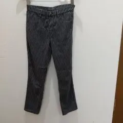 ユニクロ クロプトパンツ ストライプ