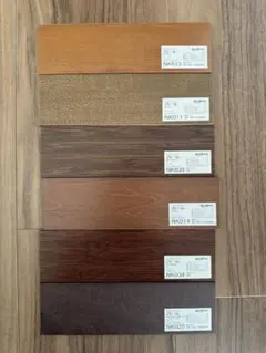 ニチベイ　ウッドブラインド クレール サンプル