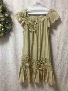 VALENTINO / ヴァレンティノ ひざ丈ワンピース 半袖 フレア C226
