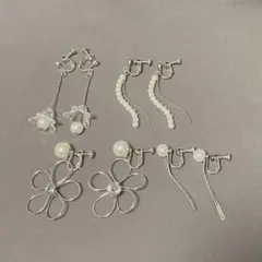 パールイヤリングセット