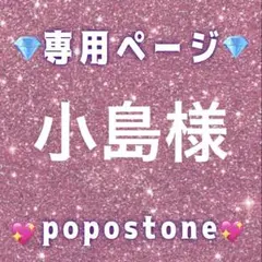 小島様専用ページ