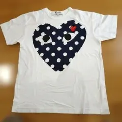 国内正規品 PLAY Polka Dot Big HeartT-Shirt - メルカリ