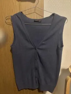 agnès b. ネイビー ベスト