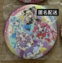 ①名探偵プリキュア BIGホログラム缶バッジ キュア 集合