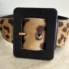 Yves Saint Laurent レオパード柄 ベルトのサムネイル