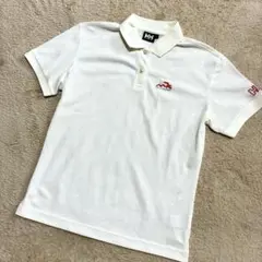 HELLY HANSEN★ヘリーハンセン★半袖ポロシャツ★ホワイト★白