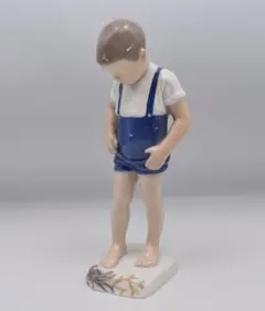 カニと少年　＃1870　★B＆G（ロイヤルコペンハーゲン）　デンマーク　絶版