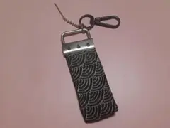 波形 青海波 布地キーホルダー 和風キーホルダー 중고 품목