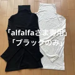 タートルネック黒