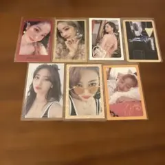 TWICE ダヒョン ジヒョ トレカ 7枚セット