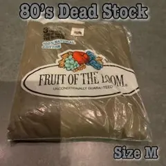 [デッドストック] 80s フルーツオブザルーム Tシャツ 3パック usa製