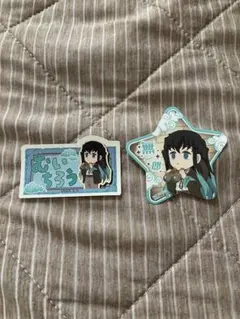サンシャイン　展望台　ガラポンステッカー　カード　時透無一郎　2点セット