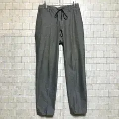 アバハウス　スラックス 44 グレー　シンプル 人気デザイン　人気カラー