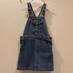 OSHKOSH オシュコシュ　デニム　ジャンバースカート　110