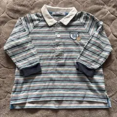 ファミリア☆長袖ポロシャツ90