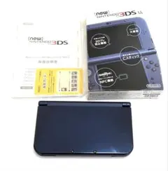 new ニンテンドー 3DS LL メタリックブルー 本体 M02