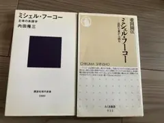 2冊セットまとめ売り ミシェル・フーコー 主体の系／ミシェル・フーコー 近代を裏