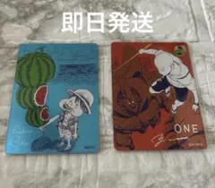 ONEPIECEカード ジャンブ付録ナツコミ2枚セット - メルカリ