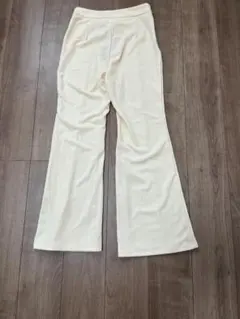 SHEIN SXY シーイン ハイウエスト パンツ Mサイズ アイボリー