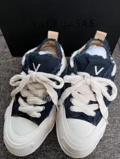VALABASAS ヴァラバサス VISION DENIM BLUE スニーカー - メルカリ