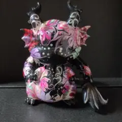 多色ドラゴン 流体アート 垂らしアート ベアアート