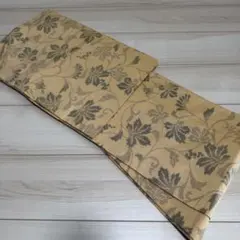 正絹 紬 着物 単衣 唐草模様のサムネイル