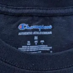 Champion ブラック Tシャツ M