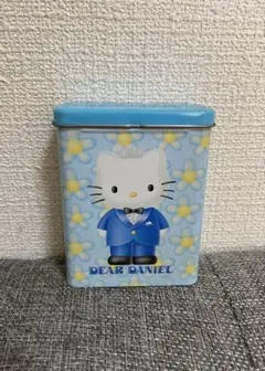 レトロ サンリオ ハローキティ DEAR DANIEL ダニエル 缶 缶ケース